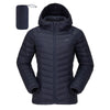 Golden Camel Women's Down Jacket Hooded Winter Light Weight Short Puffer Coats Packable Warm Windproof Jacket for Women Clothes