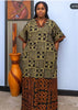 Plus Size African Dresses for Women Traditional Africa Clothing Dashiki Ankara Gown Abayas Robe Muslim Kaftan Maxi Dress