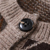 Women Knitted Cardigan Sweater for Women Autumn Winter Diamond Pattern Long Sleeved Single Breasted Female Knit Coat 2756124