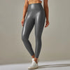 Women Sexy Skinny PU Leather Pants High Waist Elastic Leggings Trousers Slim Pencil Pants Sexy Stretch Tight Pants