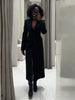 Office Lady Blazer Jacket Shoulder Pad Long Sleeve Lapel Female Coat Spring Button Pocket Lady Commuting Outwear