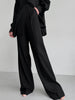 Women's Wide Leg Pants with European and American Style Casual Loose Pants Suitable for Business and Casual Wear