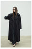 Spring Autumn Oversized Khaki Long Trench Coat for Women Double Breasted Loose Casual European Overcoat