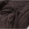 Stand Collar Cotton Jackets For Women Casual Long Sleeve Side Lace Up Coats Lady Winter Street Warm Chic Outerwear