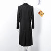 Office Lady Blazer Jacket Shoulder Pad Long Sleeve Lapel Female Coat Spring Button Pocket Lady Commuting Outwear