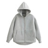 Hoodie Woman Outerwears Long Sleeve Demi-Season Women Jacket Coat Casual Sweatshirt With Zipper Grey Black Jacket Coats