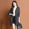 Autumn Winter Long Sleeve Sweater Cardigan Women's Hooded knit Jacket Ladies Solid Color Elegant Sweater Woman Top