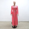 Abaya Diamonds Muslim Elegant Women Dresses Caftan Moroccan Dubai Kaftan Gown Evening Party Eid Long Maxi Dresses