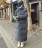 Padded Women Jacket Windproof Warm Winter Long Parkas Overcoat Loose Casual Hoodie Coat Skiing Outerwear Длинные п