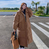 Winter Women Jacket Warm Parkas Female Thicken Puffer Coat Cotton Padded Parka Long Hooded Outwear Loose Women Snow Jac