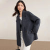 Women's 100% Wool Blazer Tailored Coat Winter Classic Suit Jacket Elegant Lady Warm Windproof Outerwear W54OA8778