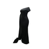 Street Women Diamonds Rhinestones Skew Collar Bodycon Maxi Long Dress Fall Vacation Evening Party Dresses Vestidos