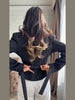 Elegant Chic Waist Cinched Blazer Women V Neck Single Breasted Lace Up Irregular Hem Jacket Lady Casual Commute Outerwear