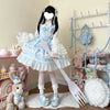 Han Mushroom Liang Original Design Lolita Dress Flower Marriage Jsk Suspender Dress Women