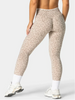 Histello Women Fitness Leggings High Waist Leopard Print Seamless Tummy Sculpt Butt Lift Stretch Slim Gym Jogging Sports Pants