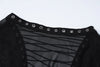 Black Long Sleeve Transparent Lace Dress for Women Sexy Floor-length Evening Dress Slim Party Club Dresses Red Christmas Dress