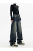 Spring Autumn Wide Leg Jeans Women High Waist Denim Trousers Women's Jeans Harajuku Vintage BF Style Loose Femme Streeetwear