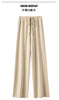 Women's Cashmere Pants 100% Merino Wool Broadfoot Pants Women's Knit Loose Knit Pants Fall/Winter Women's Thick Pants
