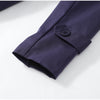 Solid Laepl Lace Up Trench Coat Women Full Sleeve Waist Cinching Short Windbreak Autumn Office Commute Outwear
