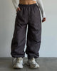 Striped Cotton Jacket Two‑piece Set Women Hooded Zip‑up Coat Wide‑leg Pants Suit Autumn Winter Daily Commute Outfit