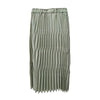 Women's Textured Pleated Blazer Set Elegant Loose Coat And Straight Skirts Lightweight Two Pieces Sets 2DB7888