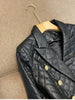 Black Elegant Suit Jacket Ladies Casual Double Breasted Women's Blazer Office Work Casual Female Outerwear