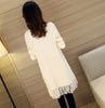 Spring Autumn New2025 Sweater Jacket Women Casual Warm Long Design Female Knitted Sweater Coat Cardigan Sweater Lady Top