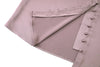 AS SS26 light satin ball buttons dress lightweight comfortable fabric dressy woman clothes