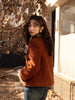 Wool Coat for Women Winter Korean Retro Lace Splicing Lamb Wool Button Pockets Thickened Warm Female Coat MXB43W0720