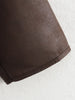 Women Casual Faux Leather Fleece Coats Vintage Solid Single Breasted Lapel Long Sleeve Jacket With Pockets Streetwear