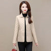 Autumn Winter Middle-aged Mother's Women Parkas Short Down Cotton Jacket Female Thin Loose Cotton Padded Parka Outwear