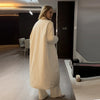 Women Autumn Winter Kimono Long Parka Thick Warm padded long Coat for cold winter