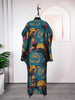 Dubai African Muslim Caftan Marocain Evening Party Christmas Dresses Kaftan Abayas Robe Boubou Africain Femme