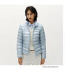 Women Down Jacket Waterproof Windproof Stain Resistant 90 Percent Down Fill Three Layer Design Winter Everyday Style