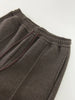 Thick Warm Straight Pants For Women Office Brown Wide Leg Trousers High Waist Women's Loose Pants For Ladies Spring