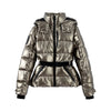 Casual Hoodie Thicken Belts Coats Women Solid Full Sleeve Stand Collar Closed Zippers Coat Female Winter Lady Outwears