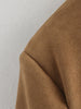 Women's Jacket Old money Jackets Brown Leather Suede Jacket Coat Vintage Demi-season Jacket Autumn Winter Outerwears