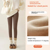 Winter Thermal Fleece Lined Leggings Women's Outdoor Wear Thickened Plush Trousers Cold Weather Warm Pants Woman Clothing