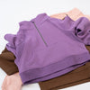 Thickened High-Neck Sweatshirt for Women, Sports Half-Zip Loose Jacket, Long-Sleeve Running Fitness Yoga Wear