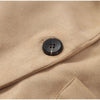 Vintage Oversized Suede Leather Jacket Women Shoulder Pad Full Sleeve One Button Coat autumn Lady Chic Bomber Streetwear