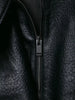 Winter Women Faux Leather Loose Jacket High Street Stand Collar Long Sleeve Coat Zipper Thicken Outwear