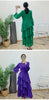 Spring Ruffles Pleated Dress Women Round Neck Flare Sleeves Loose Chic Long Length Female Party Clothes 2DA3391