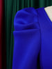 Autumn Stylish Women Evening Party Dress Long Puff Sleeve Elegant Pleated A-Line Gowns Birthday Wedding Celebrate Robes