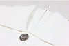 Sml Elastic Knitted Solid Color Flip Collar Button Back Zipper Large hem Pleated Casual Women's Dress