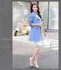 2026Spring Autumn Windbreaker Coat Women Slim Mid Long Lace Trench Coat Female Casual Double-breasted Outerwear Tops