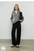 Women's Casual Pants Winter Cashmere-like Fleece-lined Tapered Thick Warm Trousers