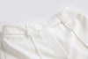 High Street Runway Designer Suit Set Women's Career Style Single Diamonds Beaded Blazer Flare Pants Suit