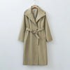Women Maxi Long trench coat