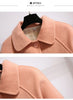 Women's Short Spring and Autumn Korean Loose Tweed Coat Retro Jacket