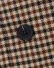 Women's Plaid Blazer Spring Casual Double Breasted Suit Jacket Office Work Daily Outwear Two Colors